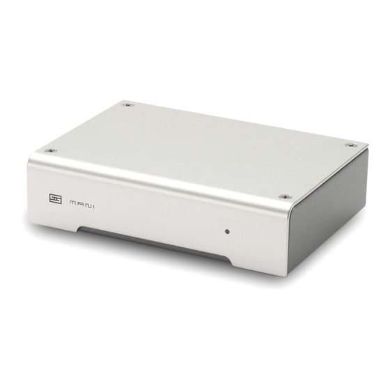 Schiit MANI SCH-18 Owner's Manual