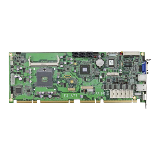 Commell FS-A77 User Manual
