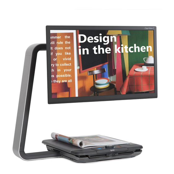 Optelec ClearView C HD User Manual