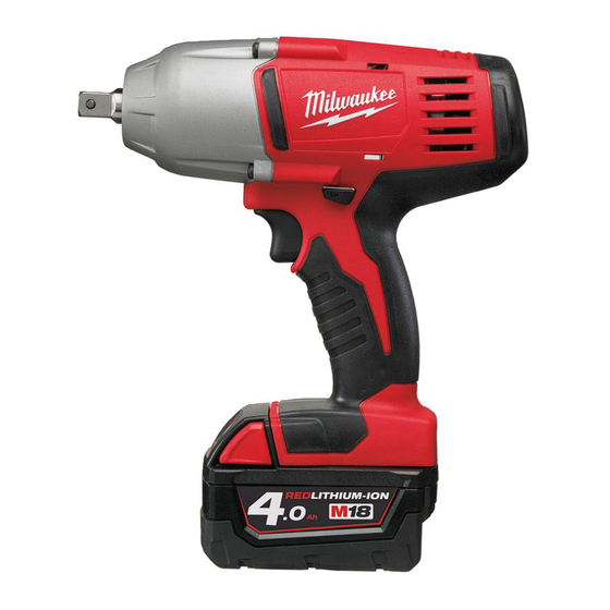 Milwaukee HD 18 HIW Original Instructions Manual