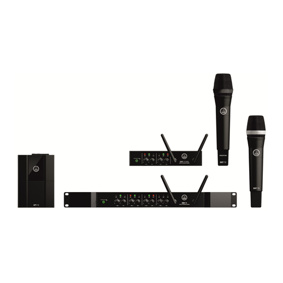 Harman DMS 70 QUATTRO User Instructions