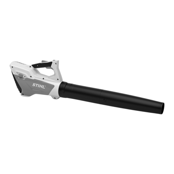 Stihl BGA 45 Instruction Manual