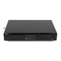 Sony MDS-JE510 - Mini Disc Player Recorder Service Manual