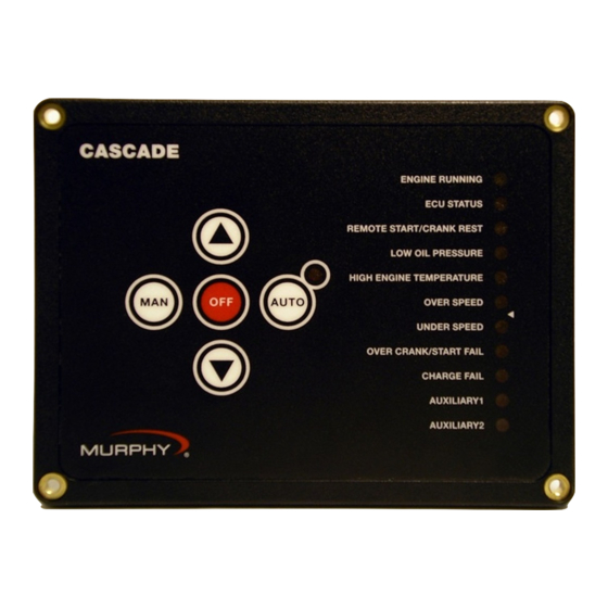 Murphy Cascade CD101 Installation And Operation Manual