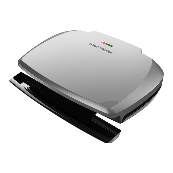 George Foreman GR390FP Use And Care Manual