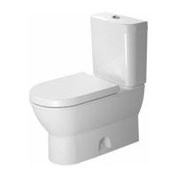 DURAVIT DuraStyle 216001 85 Series Mounting Instructions