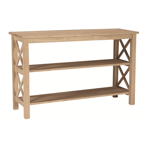 Whitewood Furniture OT-70S Assembly Instructions