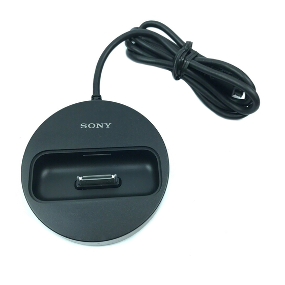 Sony TDM-iP20 Manuals