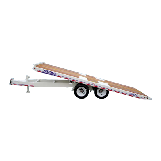 TrailMax TD-42-T Manual