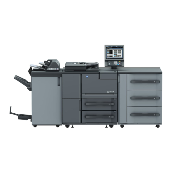 Konica Minolta bizhub PRO 1100 Shortcut Manual