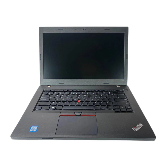 Lenovo THINKPAD L470 Manuals