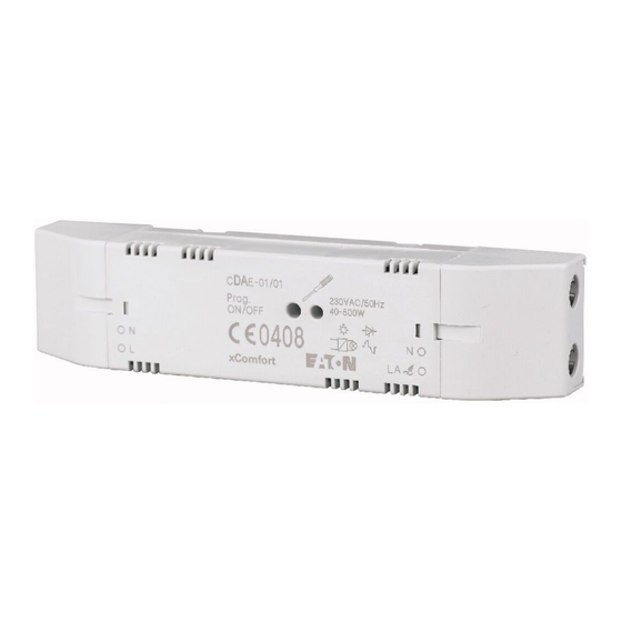 Eaton xComfort CDAE-01/01 Assembly Instructions Manual
