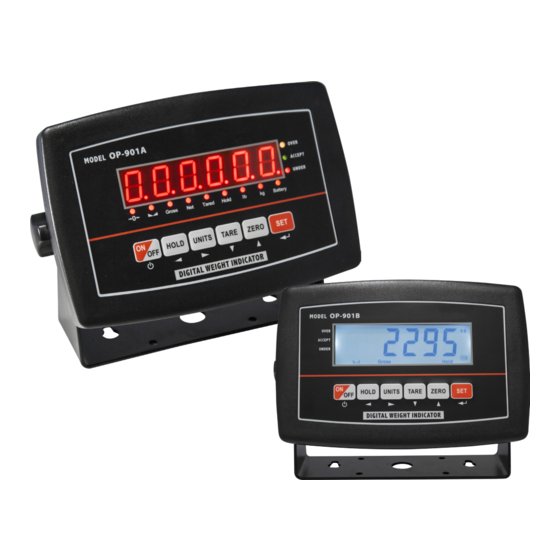 SellEton Scales OP-901 Series User Manual