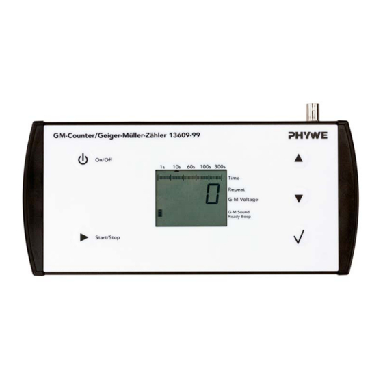 PHYWE 13609-99 Operating Instructions
