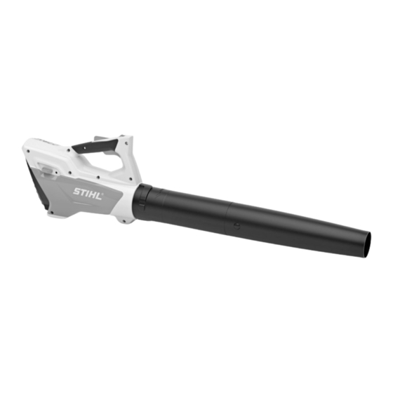 Stihl BGA 45 Instruction Manual