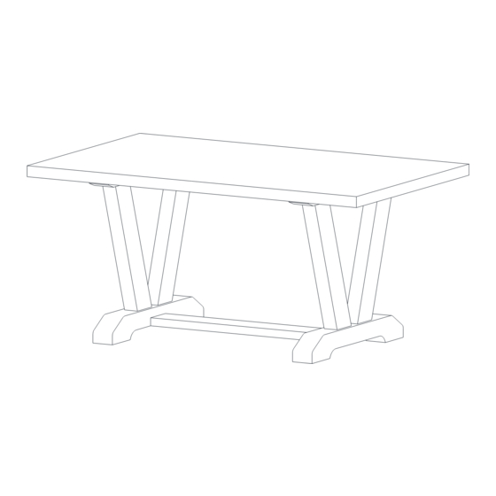 East West Furniture V-Style VT096 Assembly Instructions