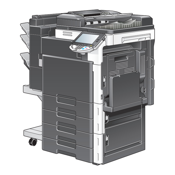 Konica Minolta bizhub C203 Operation Manual