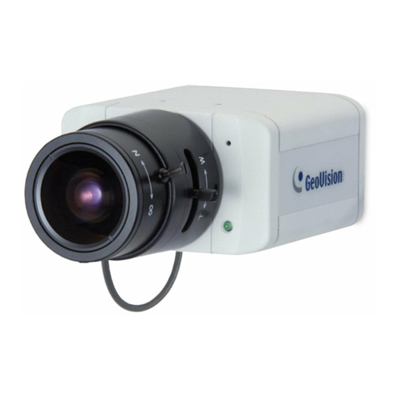GeoVision GV-BX110D User Manual
