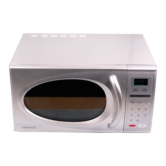 Kenwood MW577 series User Manual
