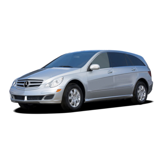 Mercedes-Benz R 63 AMG 2007 Operator's Manual