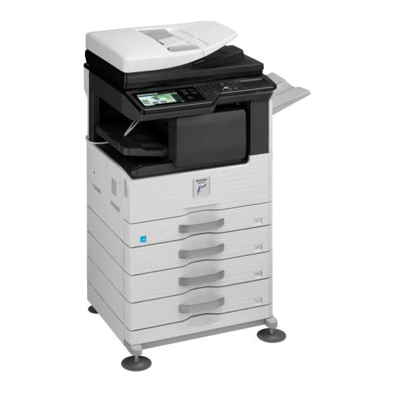 Sharp MX-M354N Multifunction Printer Manuals
