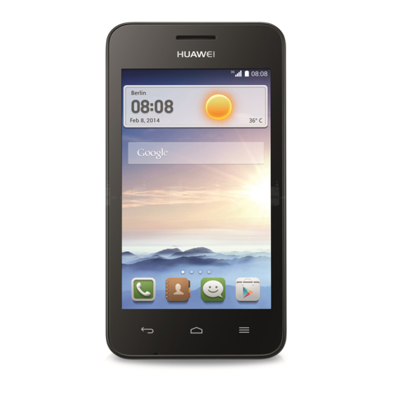 Huawei Ascend Y330 Quick Start Manual