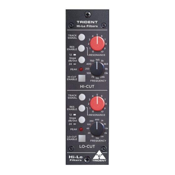 Trident 500 Series User Manual