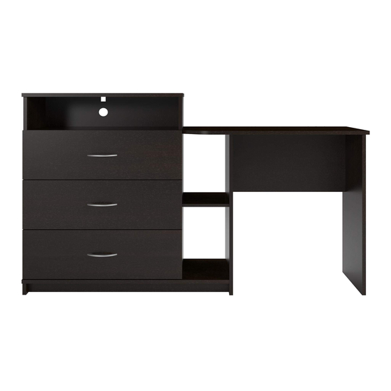 Ameriwood HOME 9866012COM Manuals