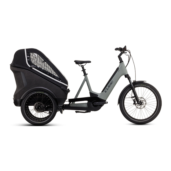 Cube TRIKE HYBRID Operator's Manual