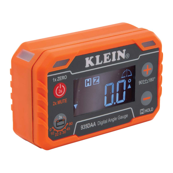 Klein Tools 935DAA Instructions