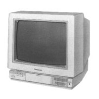 Panasonic DT1300MS - DISPLAY MONITOR Operating Instructions Manual