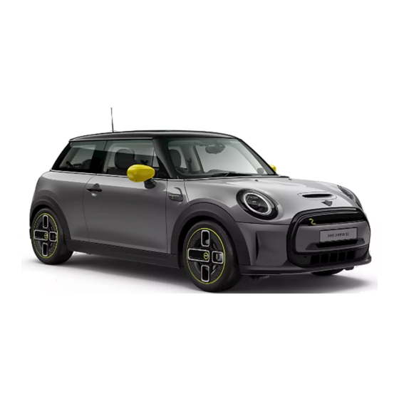 Mini COOPER SE Owner's Manual