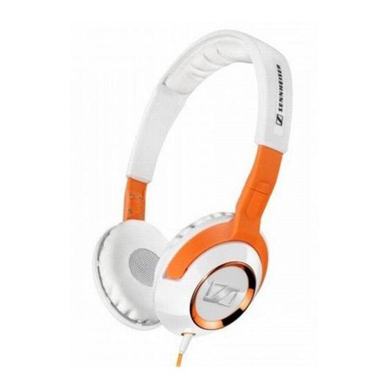 Sennheiser HD 229 White Instructions For Use