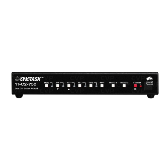 TV One 1T-C2-750 Operation Manual