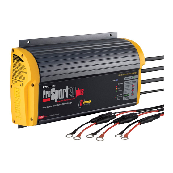 ProMariner ProSport6 Owner's Manual And Installation Manual