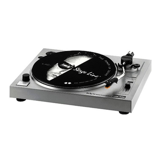Stageline djp-104usb Instruction Manual