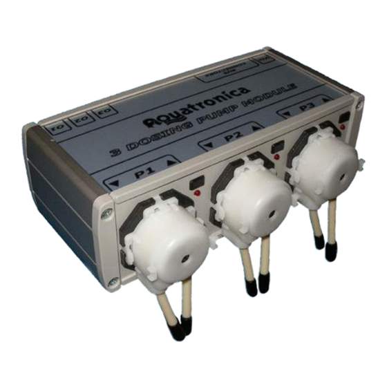 Aquatronica ACQ450 Instruction Manual