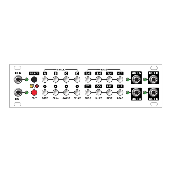 Intellijel Steppy 1U Manual