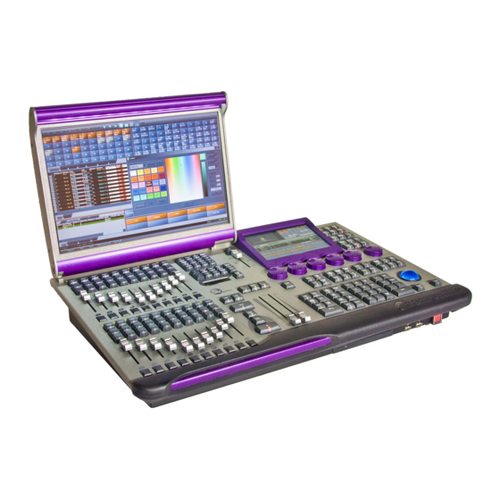 User Manuals: Compulite Vector Violet Lighting Console