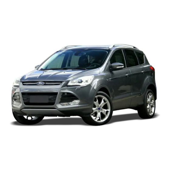 Ford Escape 2014 Owner's Manual