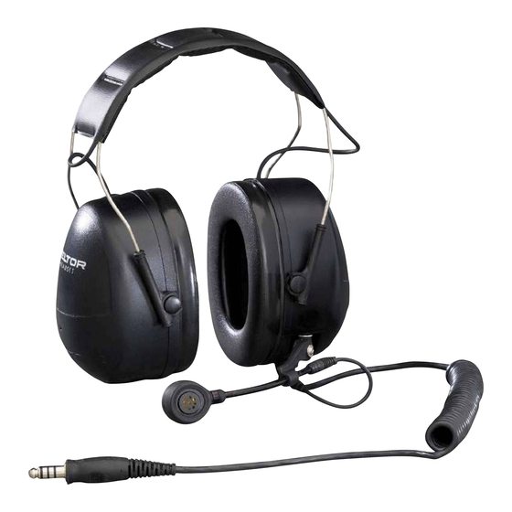 Peltor MT7H79 Series Manual