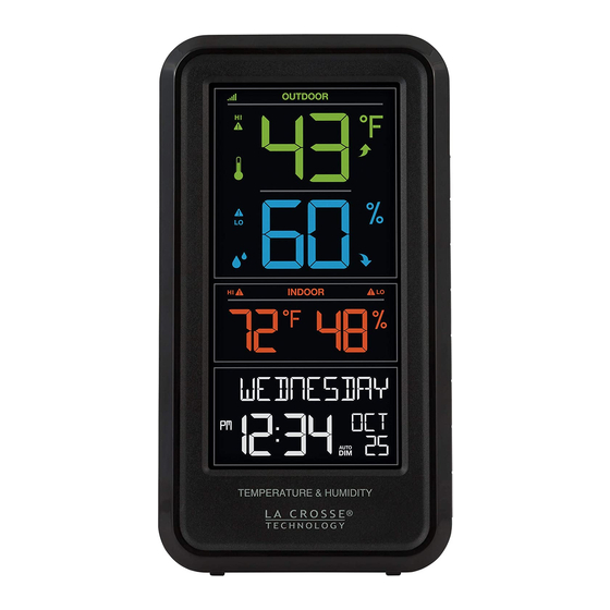 La Crosse Technology S82967 Quick Start Manual