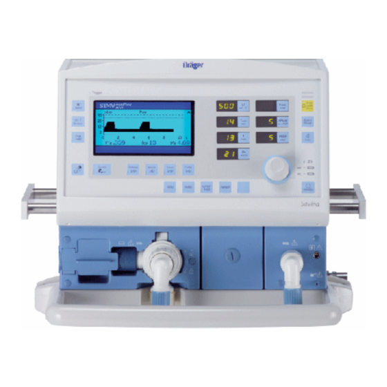 Dräger Medical Savina 5664.900 Manual