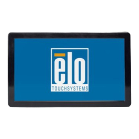Elo TouchSystems 3239L User Manual