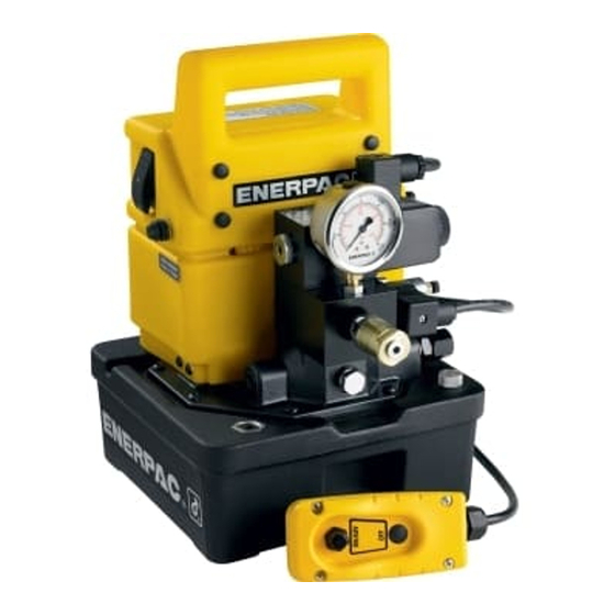 Enerpac WU Series Instruction Sheet