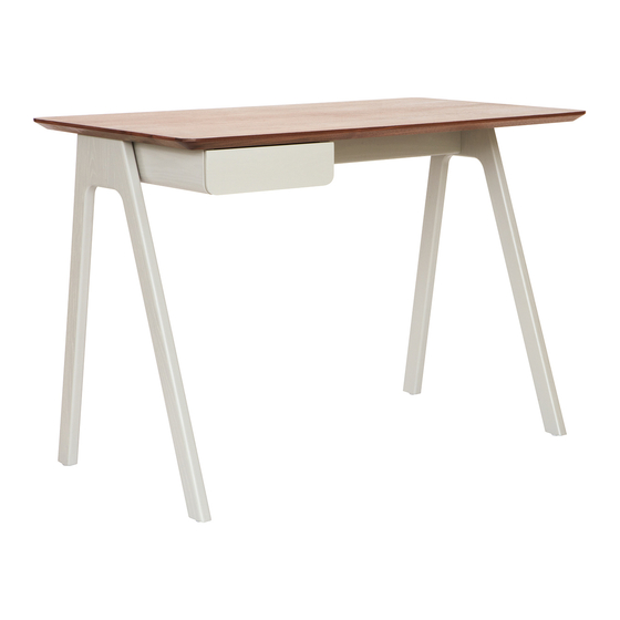 BluDot Stash Desk Assembly Notes