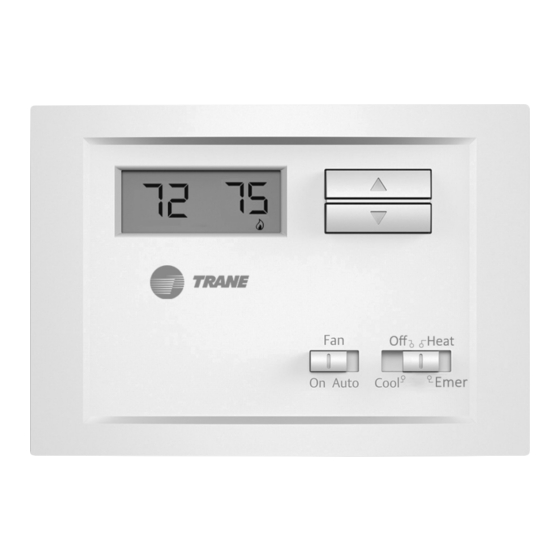 Trane XR103 Installation And User Manual