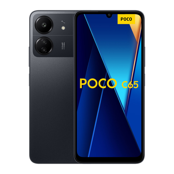 Xiaomi POCO C65 Quick Start Manual