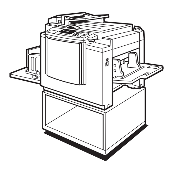Ricoh Priport 1250 Operating Instructions Manual