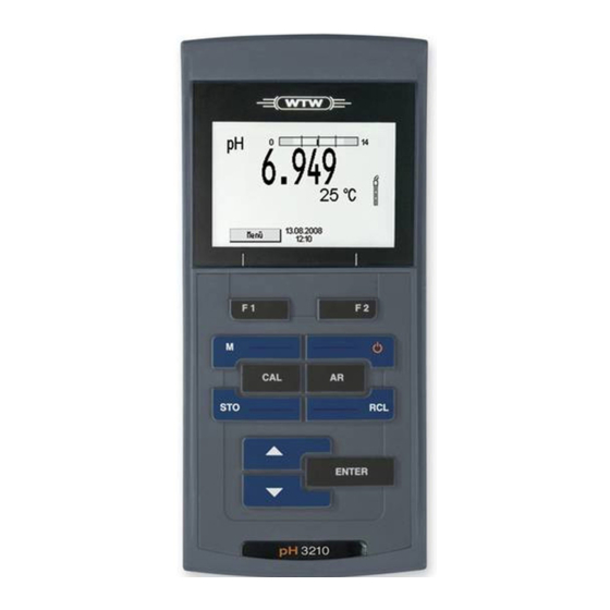 wtw pH 3310 Operating Manual